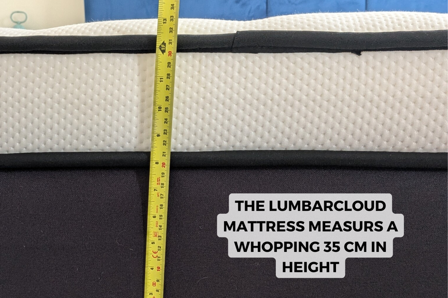 origin lumbercloud mattress height